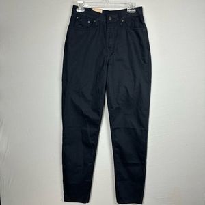 Levi’s High-Waisted Mom Jeans Women’s 27x32 Black